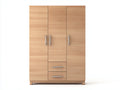 Armarios madera 140x55x190 cm - beige - diseño moderno