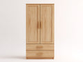 Armarios madera 80x50x180 cm - beige - diseño clásico